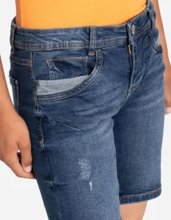 Hot Bermuda - Comfort Fit Damen Jeans
