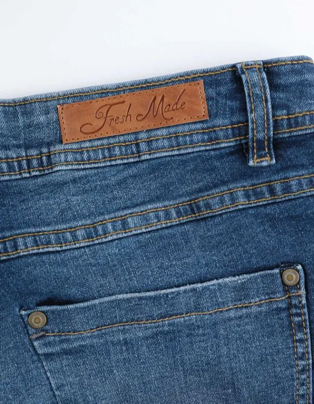 Hot Bermuda - Comfort Fit Damen Jeans