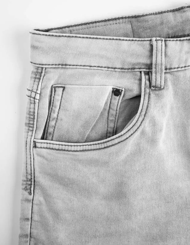 Outlet Bermuda - Fixierter Beinumschlag Herren Jeans