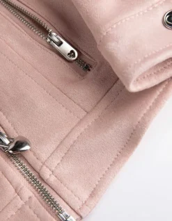 Clearance Bikerjacke - Kunstleder - Kinder Mädchenkleidung