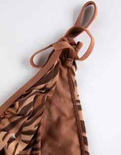 New Bikinislip - Seitliche Schn&uuml;rungen Damen Bademode