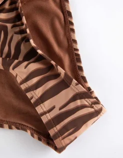 New Bikinislip - Seitliche Schn&uuml;rungen Damen Bademode