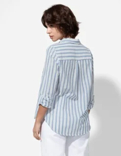 Sale Bluse - Brusttasche - Damen Blusen