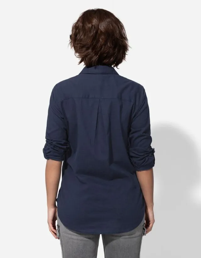 Clearance Bluse - Brusttasche - Damen Blusen
