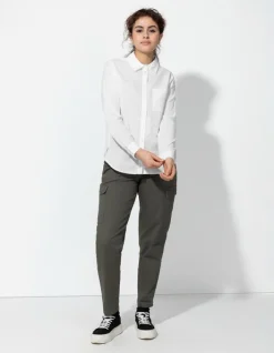 New Bluse - Brusttasche - Damen Blusen
