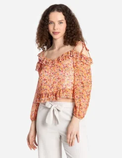 Hot Bluse - Chiffon Damen Blusen