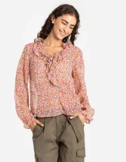 Hot Bluse - Chiffon - Damen Blusen