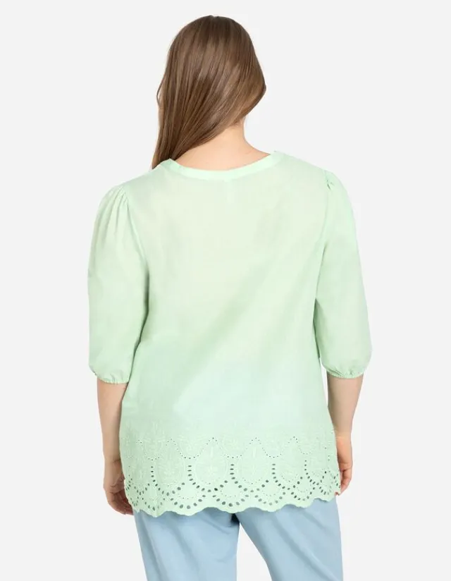 Discount Bluse - Lochspitze Damen Blusen