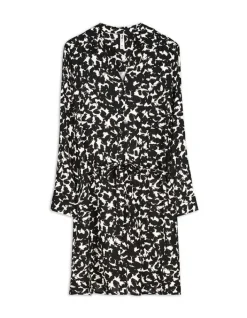Hot Blusenkleid - Allover-Muster - Damen Kleider
