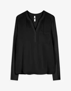 Outlet Blusenshirt - V-Ausschnitt - Damen Blusen