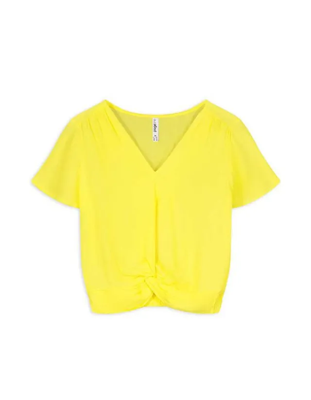 Best Blusenshirt - Wickeloptik Damen Blusen