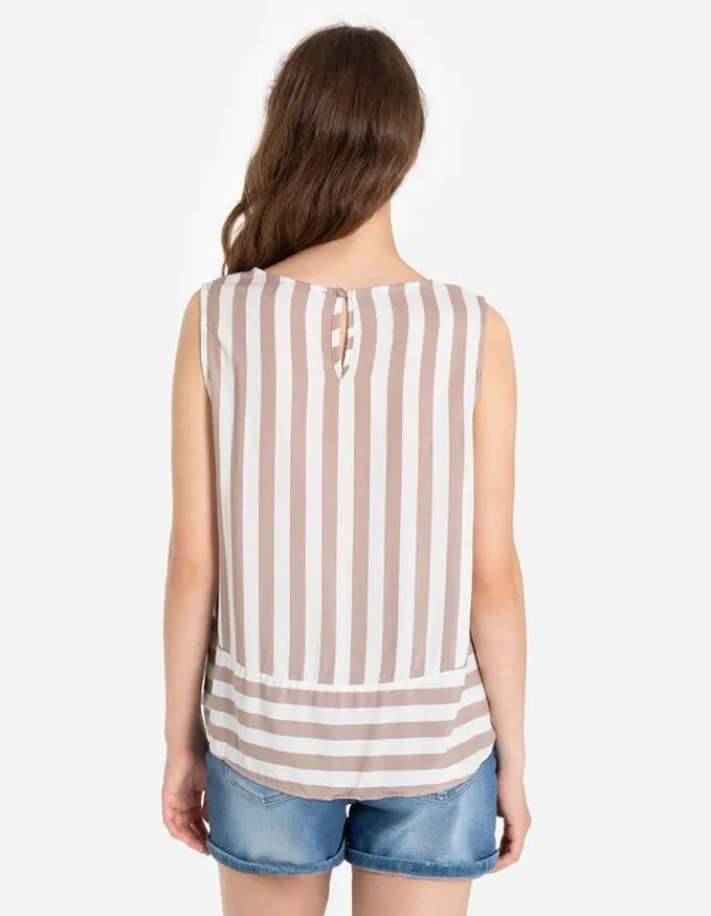 Hot Blusentop - LENZING™ ECOVERO™ Damen Damenmode Unter 10 Euro|Tops
