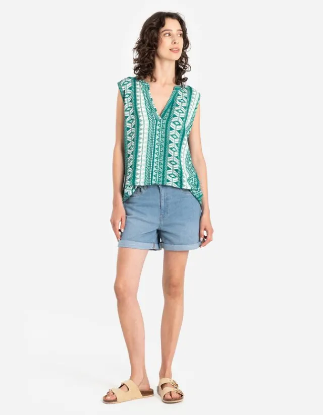 New Blusentop - LENZING™ ECOVERO™ Damen Tops