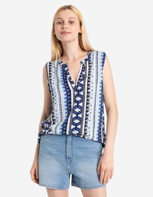Discount Blusentop - LENZING™ ECOVERO™ Damen Tops