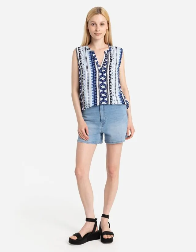 Discount Blusentop - LENZING™ ECOVERO™ Damen Tops