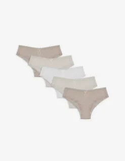 New Brazilian - 5er-Pack Damen Unterwäsche