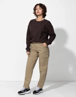 Fashion Cargohose - Baumwoll-Mix - Damen Hosen