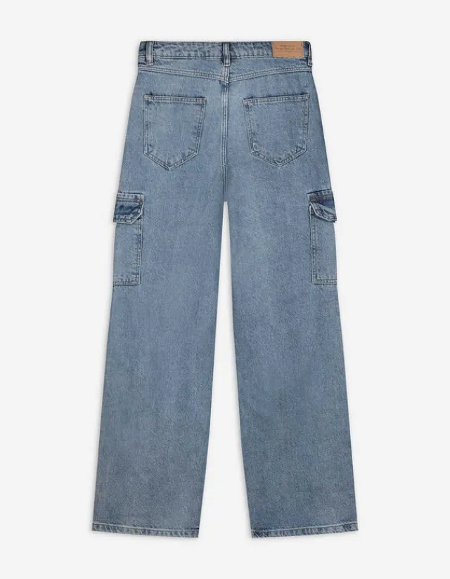 Sale Cargohose - Denim - Kinder Mädchenkleidung