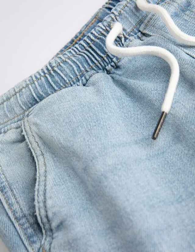 Online Cargohose - light blue denim - Kinder Jungenkleidung