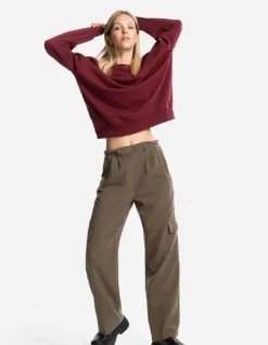 Online Cargohose - Wide Fit - Damen Hosen