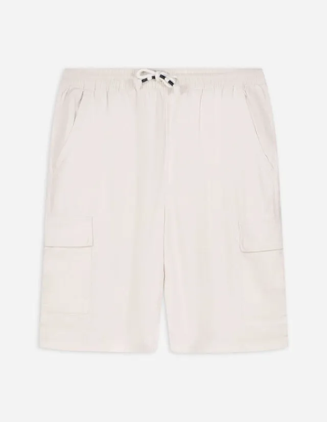 Sale Cargoshorts - Leinen-Mix Herren Hosen
