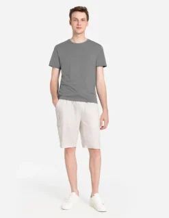 Sale Cargoshorts - Leinen-Mix Herren Hosen