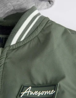 Hot Collegejacke - Kapuze - Kinder Jungenkleidung