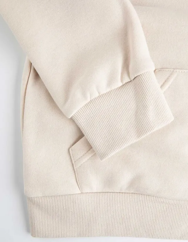Online Cropped Sweatjacke - Kapuze mit Tunnelzug - Damen Sweatjacken