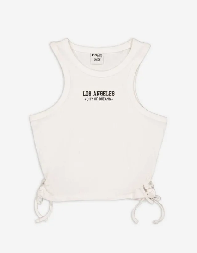 Clearance Cropped Top - Rippenstruktur Kinder Mädchenkleidung