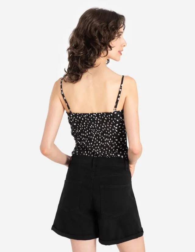 Discount Cropped Top - Slim Fit Damen Tops