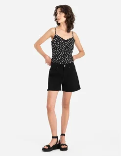 Discount Cropped Top - Slim Fit Damen Tops