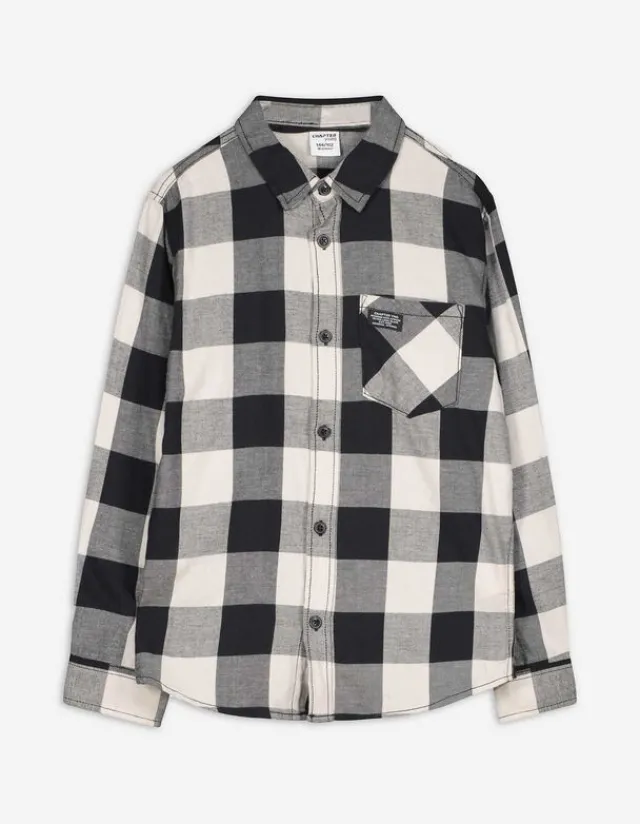 Clearance Hemd - Karomuster - Kinder Jungenkleidung