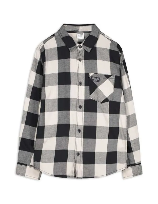 Clearance Hemd - Karomuster - Kinder Jungenkleidung