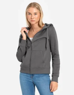 Online Hoodie - Kapuze mit Tunnelzug - Damen Sweatjacken