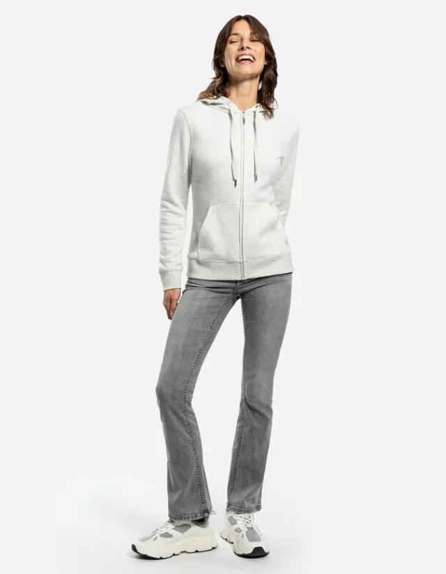 Online Hoodie - Kapuze mit Tunnelzug - Damen Sweatjacken