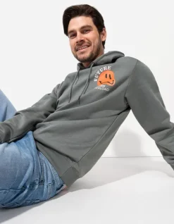 Discount Hoodie - R&uuml;ckenprint - Herren Sweatshirts