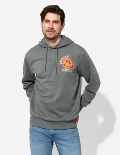 Discount Hoodie - R&uuml;ckenprint - Herren Sweatshirts