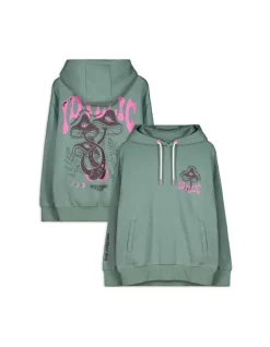 Fashion Hoodie - R&uuml;ckenprint - Damen Sweatshirts