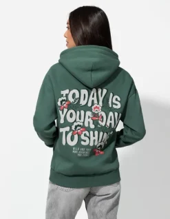 Hot Hoodie - Rückenprint - Damen Sweatshirts