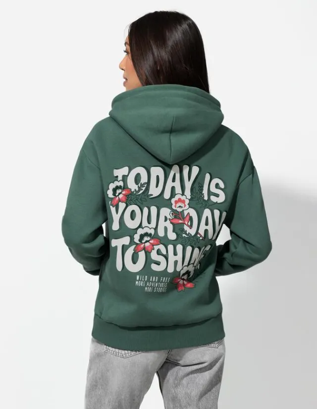 Hot Hoodie - Rückenprint - Damen Sweatshirts