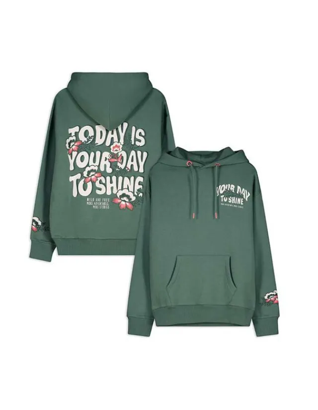 Hot Hoodie - Rückenprint - Damen Sweatshirts