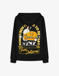 Hot Hoodie - Rückenprint - Herren Sweatshirts