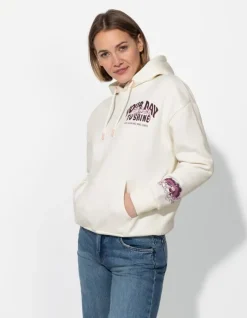 Discount Hoodie - R&uuml;ckenprint - Damen Sweatshirts