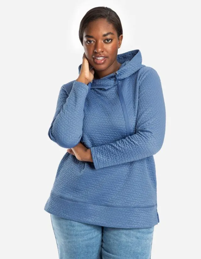 Hot Hoodie - Ziernähte - Damen Sweatshirts