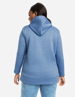 Hot Hoodie - Ziernähte - Damen Sweatshirts