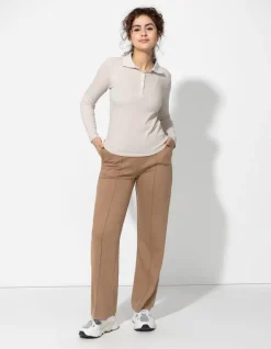 Discount Hose - Bundfalte - Damen Hosen