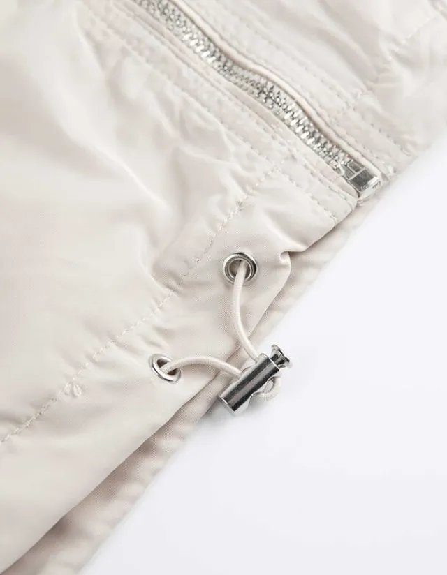 Clearance Jacke - Tunnelzug am Saum Damen Jacken