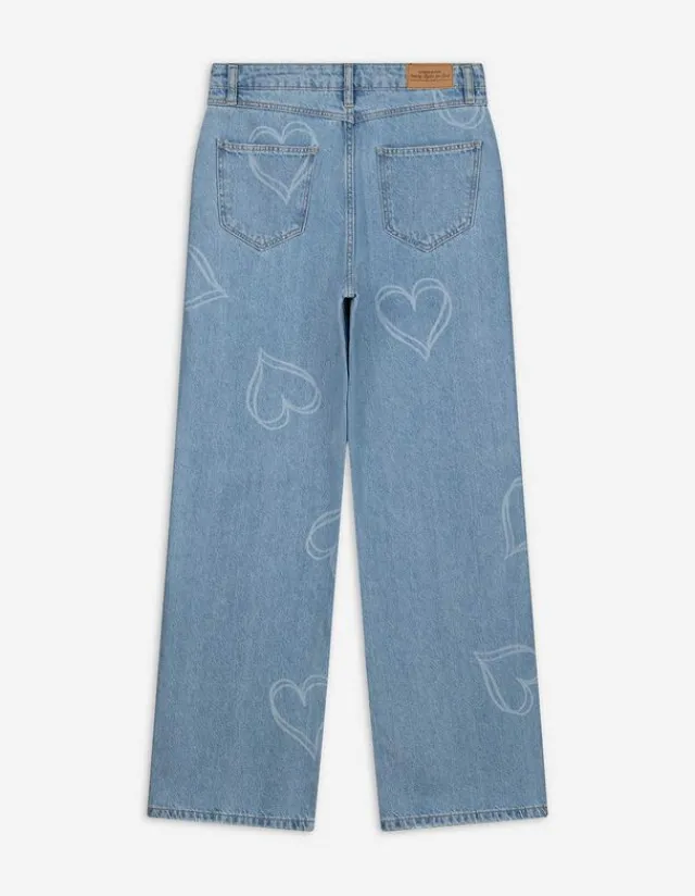 Outlet Jeans - Laserprint - Kinder Mädchenkleidung