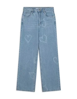 Outlet Jeans - Laserprint - Kinder Mädchenkleidung