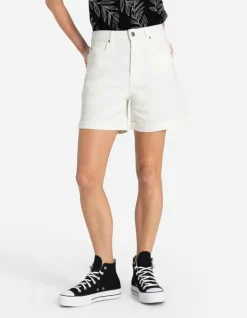 Online Jeansshorts - Fixierter Beinumschlag Damen Hosen